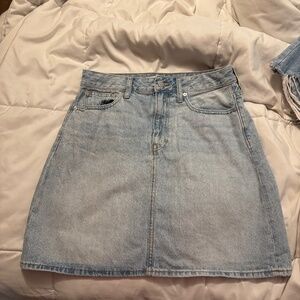 Jean skirt